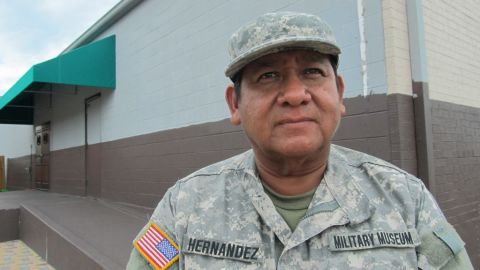 Jesse Hernández sigue luchando por consolidar su Museo de la Guerra en el East End de Houston.