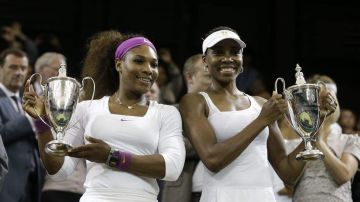 Las hermanas Williams se coronaron en la final de dobles del torneo de Wimbledon.