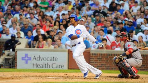 El dominicano Starlin Castro de los Cachorros de Chicago, fue informado el domingo 1 de julio y tuvo poco tiempo de festejar con sus padres y hermanos, ya que inmediatemente el club viajó a enfrentar a los Bravos de Atlanta.