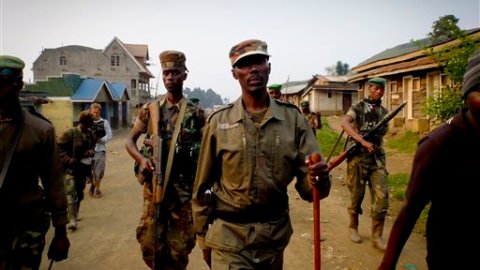 El Coronel Makenga, comandante de los rebeldes del M23 en la RDC.
