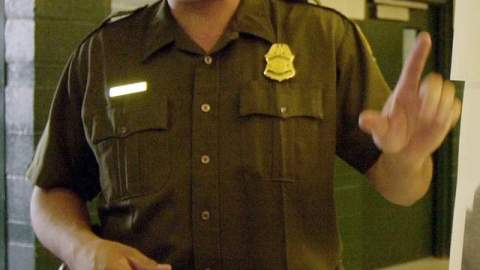 Raúl Villarreal en foto del 5 de junio de 2002, cuando todavía era agente de la Patrulla Fronteriza en San Diego.