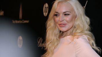La actriz estadunidense Lindsay Lohan.