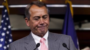 El legislador John Boehner, cuando afirmaba que la oposición buscará revocar mediante la vía legislativa cualquier parte de la reforma de salud.