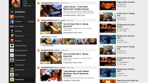 'YouTube emerge como una mejor plataforma para noticias'.