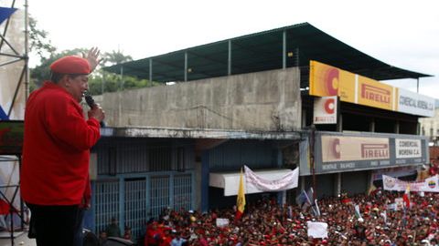 El presidente Hugo Chávez, habló  en San Juan de los Morros, estado Guárico sobre el informe de la organización Human Rights Watch (HRW) contra su gobierno.