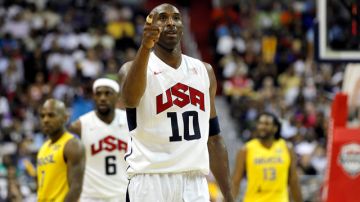El  experimentado Kobe Bryant es la máxima figura del equipo de baloncesto masculino de Estados Unidos que buscará el oro en los Juegos Olímpicos.