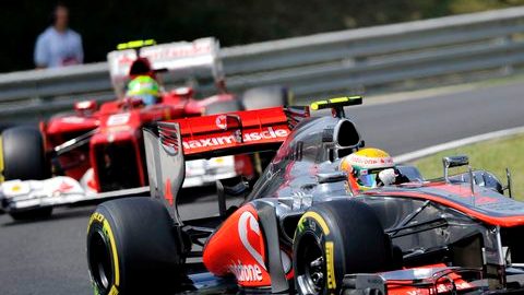 El piloto inglés Lewis Hamilton obtuvo la pole position en Hungría.