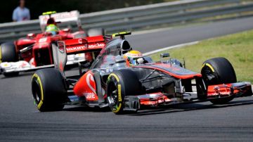 El piloto inglés Lewis Hamilton obtuvo la pole position en Hungría.