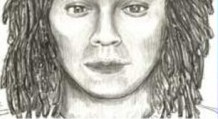 Boceto del sospechoso.