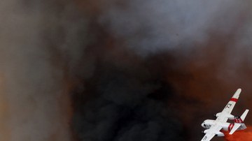 Varias viviendas fueron amenazadas por el incendio.