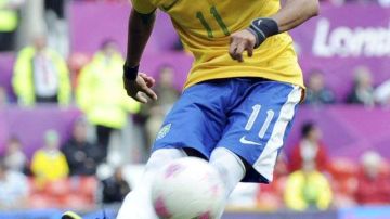 Neymar es la gran figura de  Brasil que busca su primer  oro olímpico en fútbol.