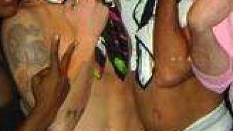 Casper Smart en la foto donde se alega que es gay.