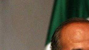 Felipe Calderón durante su visita a Los Ángeles.