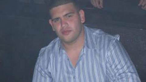 Arthur Roldán, el policía acusado.