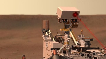Curiosity tiene un láser que abre agujeros en rocas desde una distancia de 7  metros e identifica los elementos químicos en su interior.