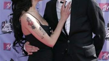 Amy Winehouse y Blake Fielder-Civil en 2007.