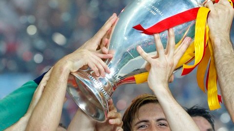 La selección española logró conseguir este año la Copa de Europa.