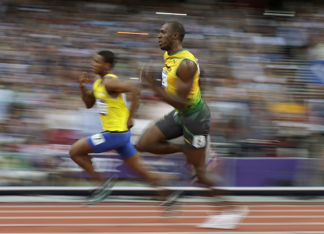 Usain Bolt es el favorito para adjudicarse la presea dorada en los 200 metros. En la eliminatoria ayer Bolt fue seguido de cerca por el ecuatoriano Alex Quiñónez.