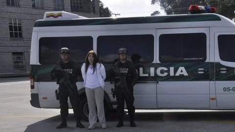 Dolly Cifentes Villa, en Bogotá, Colombia; pasó a la DEA.