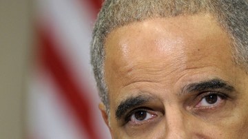 El procurador general, Eric Holder, cuando hablaba en la Casa Blanca.