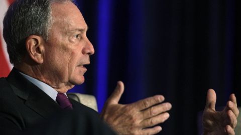 El Alcalde de Nueva York, Michael Bloomberg, de visita en Chicago.