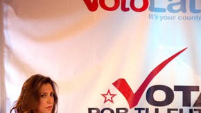 Voto Latino, cuando celebraba su primera reunión anual en el Centro de Conferencia Davison, en Los Ángeles.