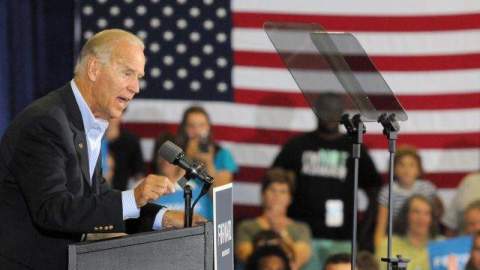 Biden arremetió contra las políticas económicas previstas por el virtual candidato republicano en caso de llegar a la Casa Blanca.