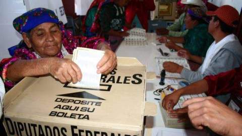 Hoy se elegirá el escenario en el que en 2018 se elegirá un nuevo Presidente de la República.