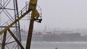 Vista del Canal Industrial, en Nueva Orleans, Louisiana (EEUU) tras el huracán "Katrina", uno de intensificación rápida.