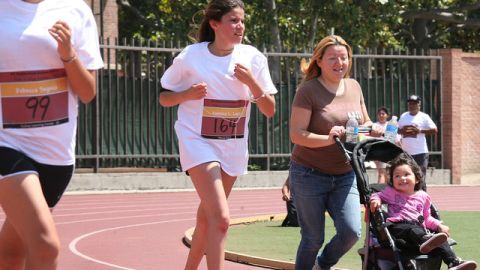 Caminar es saludable.