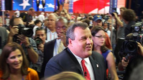 El gobernador de Nueva Jersey, Chris Christie.