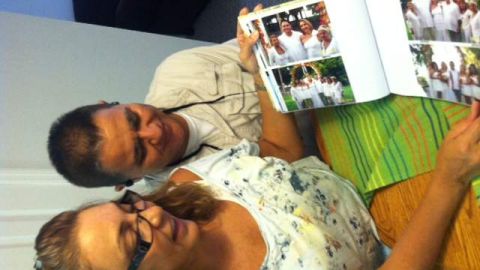 Marisol y Carlos Acuña.