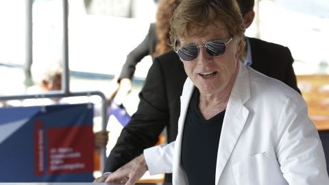 Redford se negó a comentar la criticada participación del también actor Clint Eastwood en la Convención Republicana.