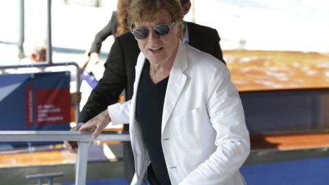 Redford se negó a comentar la criticada participación del también actor Clint Eastwood en la Convención Republicana.