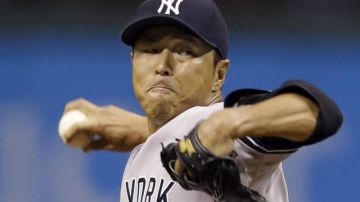 El derecho Hiroki Kuroda (13-10) abrirá hoy por los Yankees.