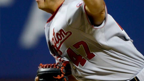 El lanzador de mano cambiada, Gio González, lidera las mayores con 19 victorias, luego del triunfo de anoche de los Nacionales por 5-1 sobre los Mets.