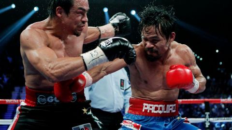"Dinamita" Márquez y Pacquiao se vieron por última vez en noviembre del año pasado en disputada pelea.