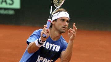 El español David Ferrer, defenderán a su país en las semifinales de la Copa Davis.