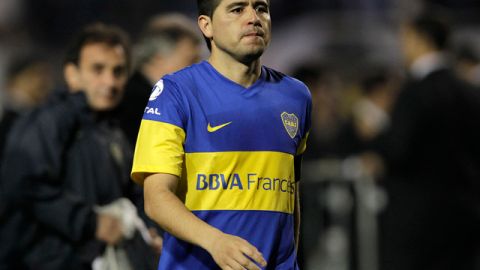 Riquelme alzó 3 Copas Libertadores con el Boca Juniors y estuvo a nada de obtener la cuarta este año.