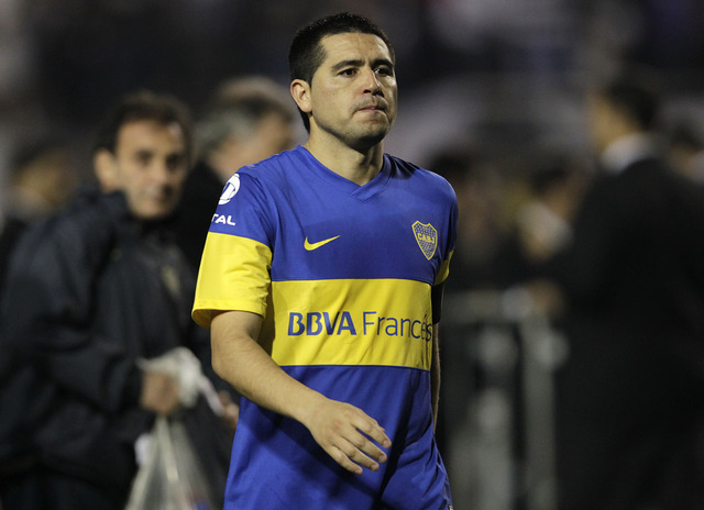 Riquelme alzó 3 Copas Libertadores con el Boca Juniors y estuvo a nada de obtener la cuarta este año.