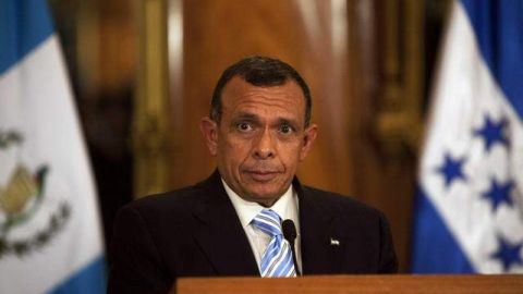 El presidente de Honduras, Porfirio Lobo.