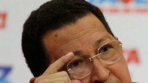 El presidente de Venezuela, Hugo Chávez.