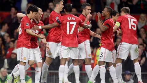 Carrick fue el anotador del Manchester frente al Galatasaray; es su tercer gol en esta competencia.