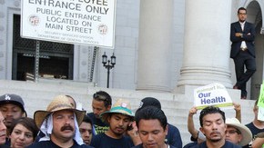 Lograron llamar la atención  sobre lo que pasa en las bodegas y que no han podido integrarse al sindicato de trabajadores.