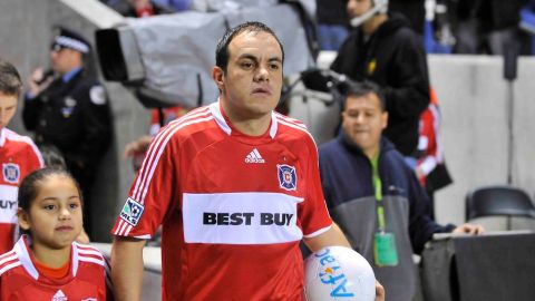 Cuauhtémoc Blanco se formó como columnista en La Raza escribiendo sobre futbol, y estará en el Toyota el miércoles 3 de octubre.