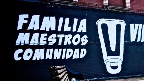 Uno de los anuncios del festival Villapalooza de este año.