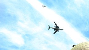 Desde todos los ángulos la gente salió a presenciar la última misión del Endeavour rumbo a su destino final.