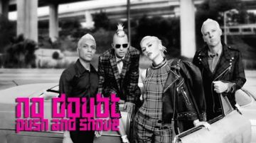 "Push and Shove" de No Doubt combina su característica mezcla de ska y new wave británico con letras que revelan la angustia en sus nuevas vidas.