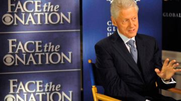 El expresidente, Bill Clinton, habló en un programa de la cadena televisiva CBS, realizado en la sede de la Iniciativa Global Clinton en Nueva York.