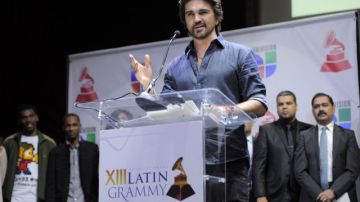 Juanes anunció las nominaciones a los Latin Grammy.